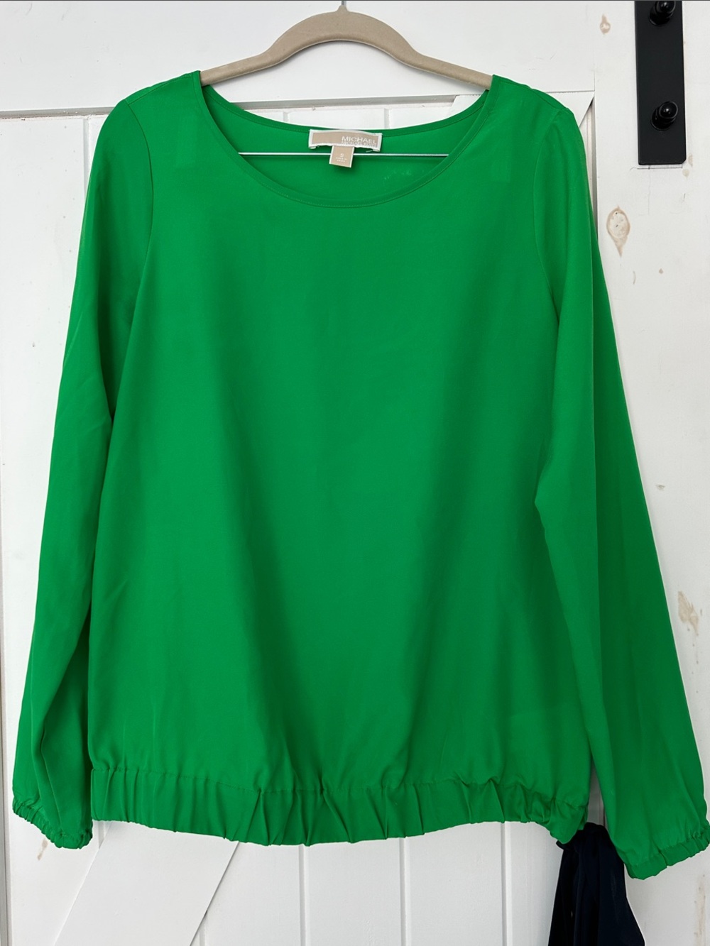 Green Round Neck Blouse - Michael Kors